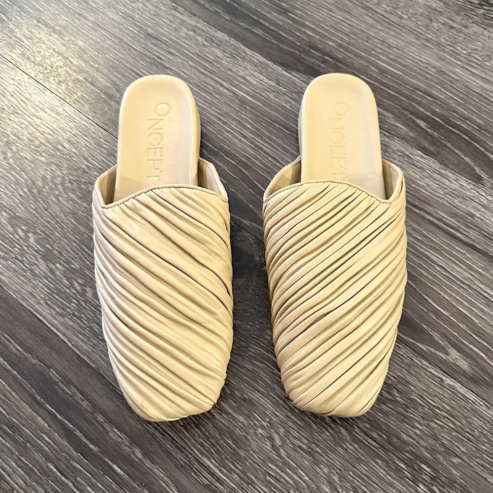 Oncept Copenhagen Leather Mules